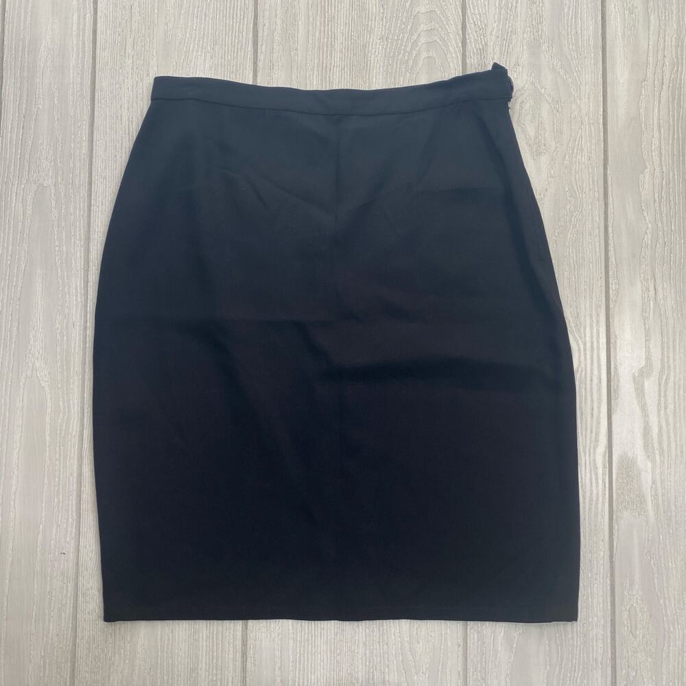 Sonia Rykiel Paris Women's Black Pencil Skirt Size 44 US Large